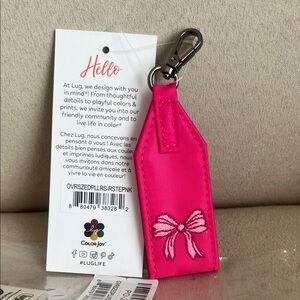 NWT Lug Love Oversized Puller with Clasp in Rosette Pink 🩷